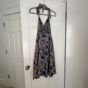 Silk Jones New York Halter Dress